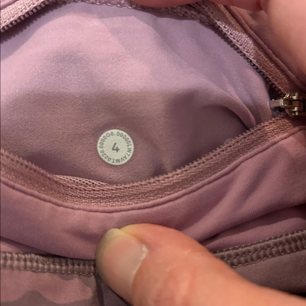 Lululemon Speed Up Short 4” Lined MR Incognito Camo Pink Taupe - Picture 5 of 5